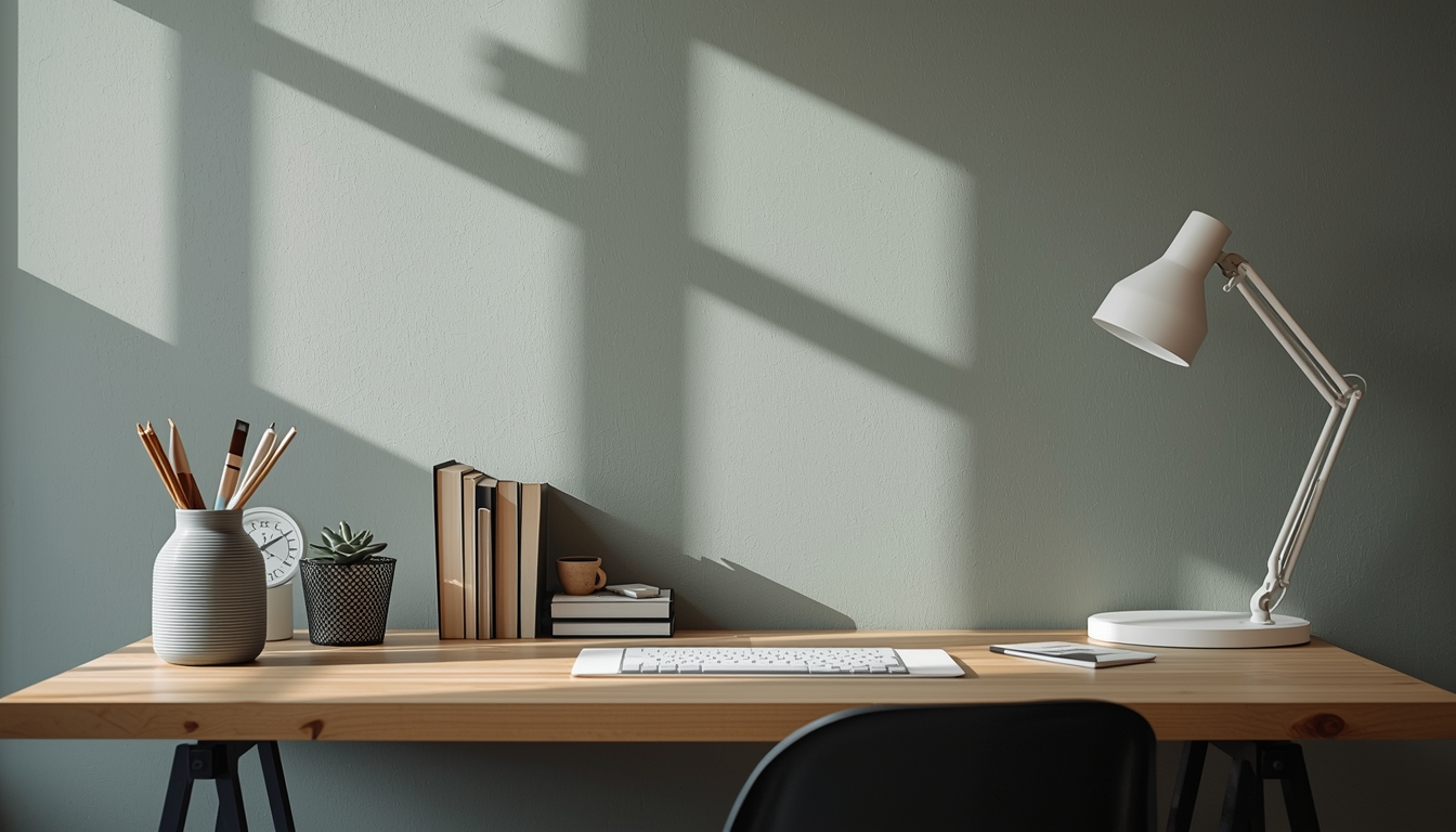 Quarrionzythep calm desk routine photo