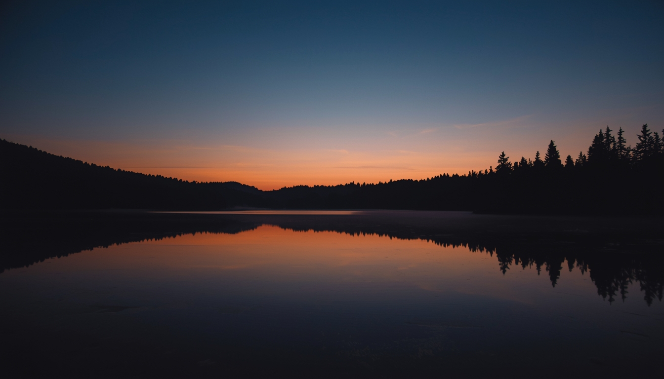 Quarrionzythep evening reflection photo